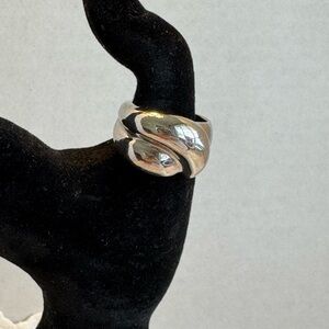 Stainless Steel Cocktail Ring